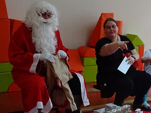 Überraschungsbesuch im Fröbel-Kindergarten Am Elsterbecken