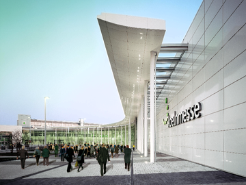 Foto vom Eingang Nord der Kölnmesse